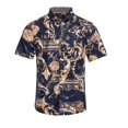 thumbnail image 1 of MEN'S NAVY BLUE SHORT SLEEVE SHIRT, 1 of 2
