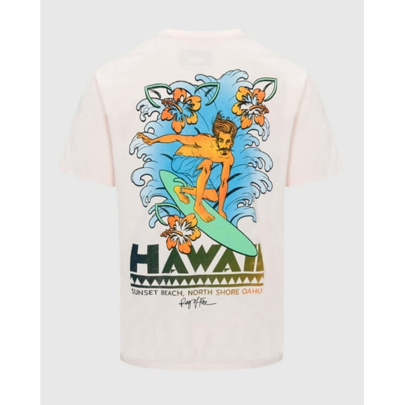 MEN'S NORTH SHORE SURFING GRAPHIC TEE
