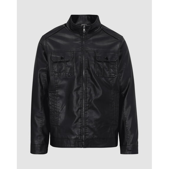 MEN'S RADFORD SHERPA LINNED PU JACKET