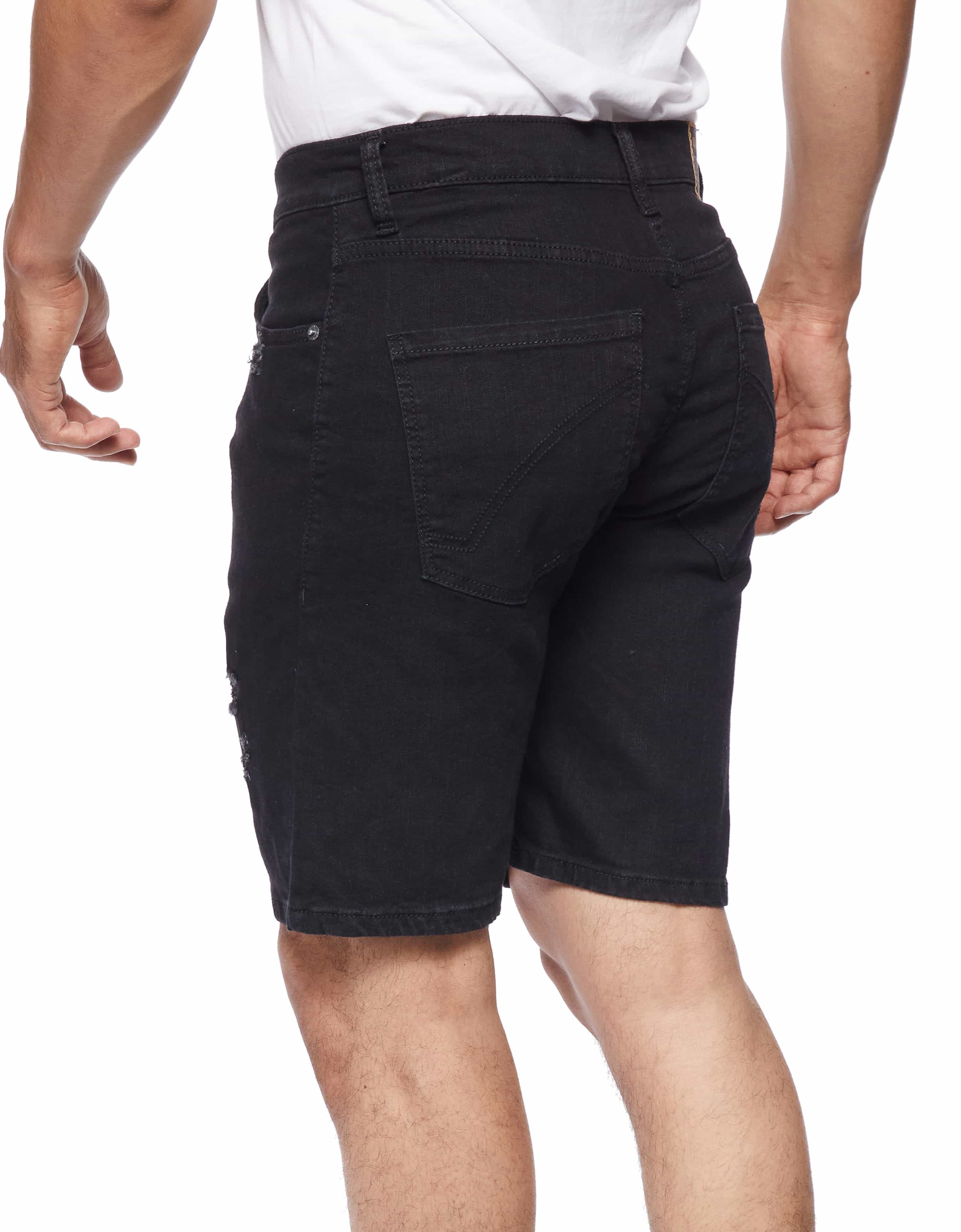 MEN'S RIPPER SLIM DENIM SHORTS - Walmart.com