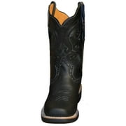 MENS RODEO COWBOY BOOTS GENUINE LEATHER WESTERN Size 9.5