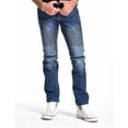 thumbnail image 1 of MEN'S SEQUOIA FIVE POCKETS MOTO SLIM FIT JEANS, 1 of 11