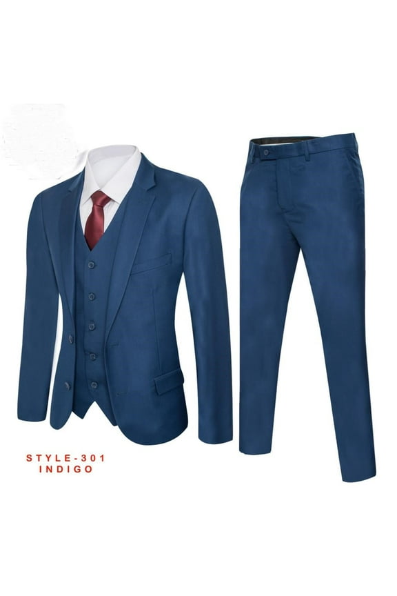 MEN'S SLIM FIT SUIT 3PCS