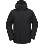 MEN S VOLCOM BRIGHTON FULL ZIP WINTER SKI SNOWBOARD JACKET 2XL BLACK