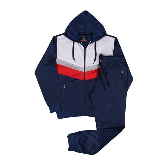 MEN SUPPER THRICE BLAZED JOGGER SPRING HOODED TRACKSUIT WITH DRAWSTRINGS SMALL TO 4XL