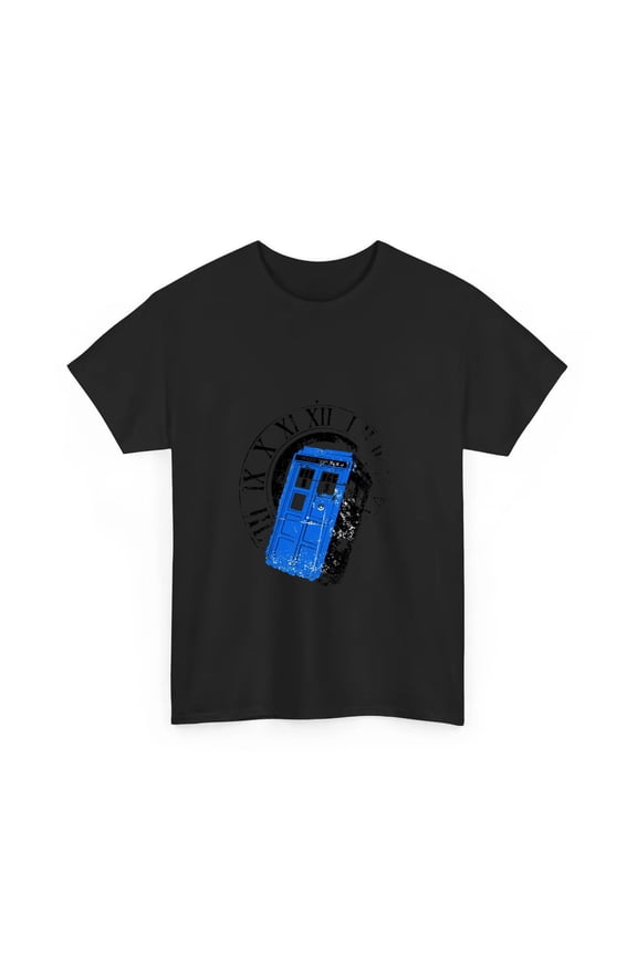 MEN WOMEN TEE TSHIRT SUBLIMATION DR British Broadcasting Corporation FAN GIFT Sci-Fi Time Machine, Vintage Graphic, Size S-3XL
