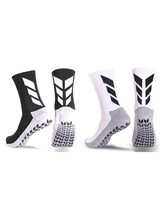 Soccer Socks for Men Non Skid Grippy Sock for Hospital Yoga Accessories Training Comfortable