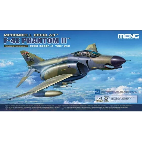 MENG LS-017 1/48 McDonnell Douglas F-4E PhantomII model kit