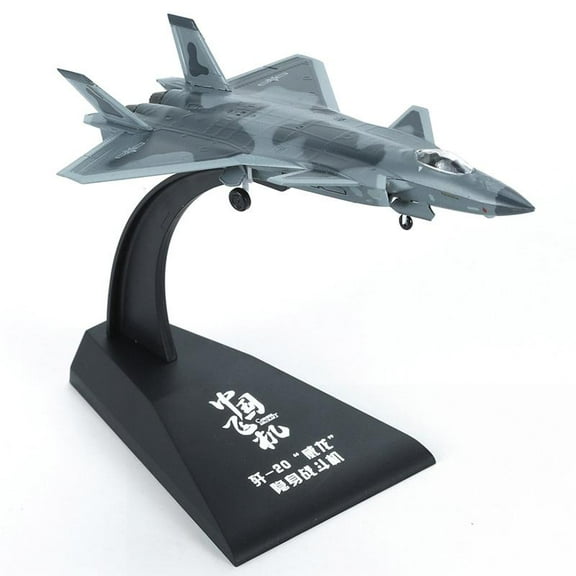 MENG MH-003-1 1/200 SCALE J-20"WELONG STEALTH FIGHTER JET BUILT MODEL