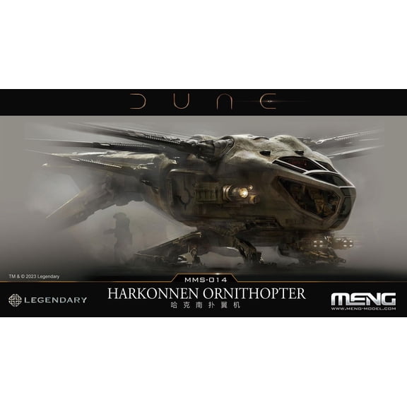 MENG MMS-014 HARKONNEN ORNITHOPTER MODEL KIT