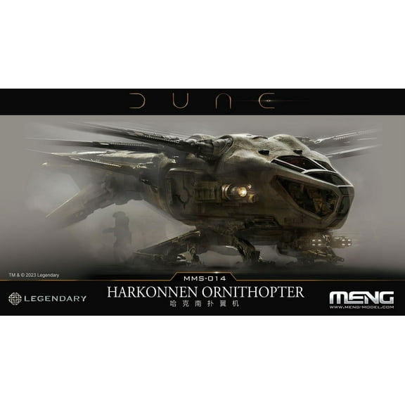 MENG MMS-014 HARKONNEN ORNITHOPTER MODEL KIT