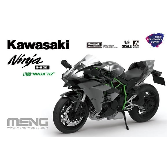 MENG MODEL MT-002S 1/9 SCALE KAWASAKI NINJA H2 2020 NEW