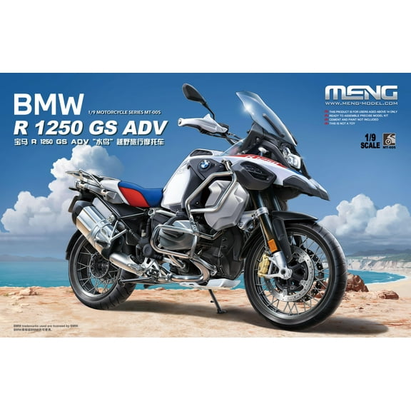 MENG MT-005 1/9 Scale Motorcycle Series R 1250 GS ADV Car Model Kit