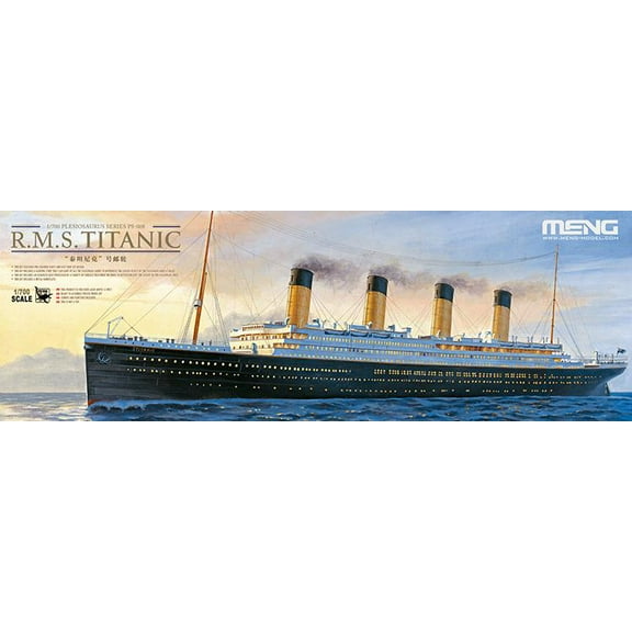 MENG PS-008 1/700 Scale plesiosaurus series PS-008 R.M.S. TITANIC Model Kit
