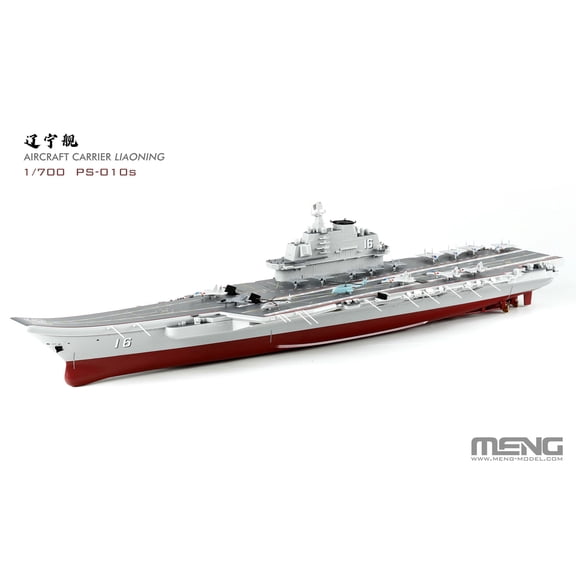 MENG PS-010S 1/700  Plesiosaurus Series PS-010SAircraft Carrier Liaoningm Model