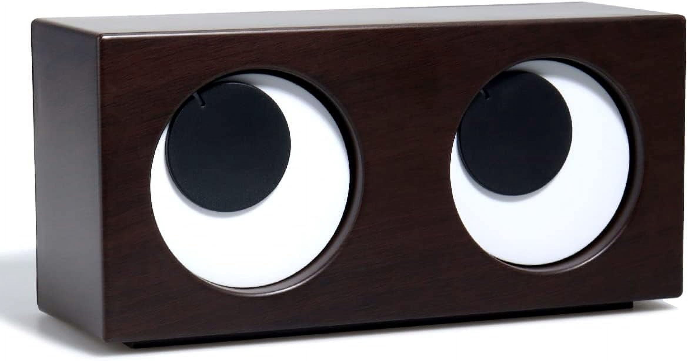 MENG ZHI AO Desktop Big Eyes Clock Rotating Eyes Clock Creative Funny