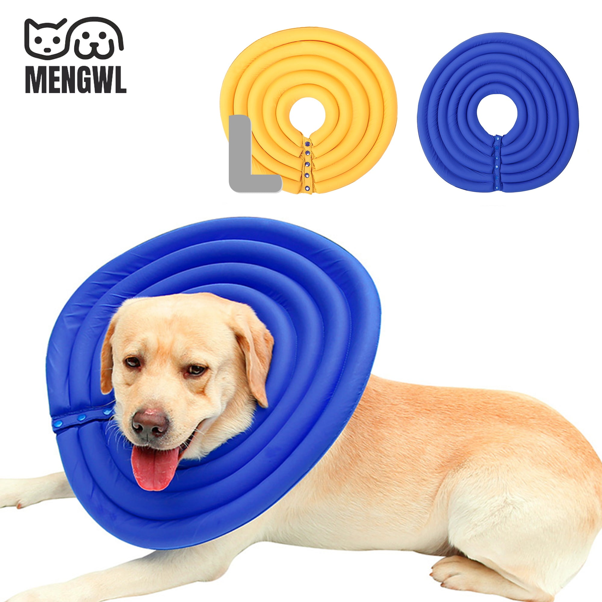 MENGWL Collar Puppy Cone Collar Breathable Cone Comfy Dogs Soft