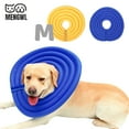 thumbnail image 1 of MENGWL Collar Puppy Cone Collar Breathable Cone Comfy Dogs Soft Lightweight Pet Recovery Neck Collar for After Surgery Adjustable Protective Elizabethan Collar for Pets Cats (Blue-M), 1 of 15