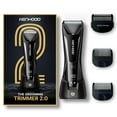 thumbnail image 1 of MENHOOD Battery Powered Waterproof Cordless Grooming Trimmer 2.0 for Men, with 4000k LED Spotlight & Power Status Display, Sensitive Skin Technology,150Min Runtime, 1 of 9