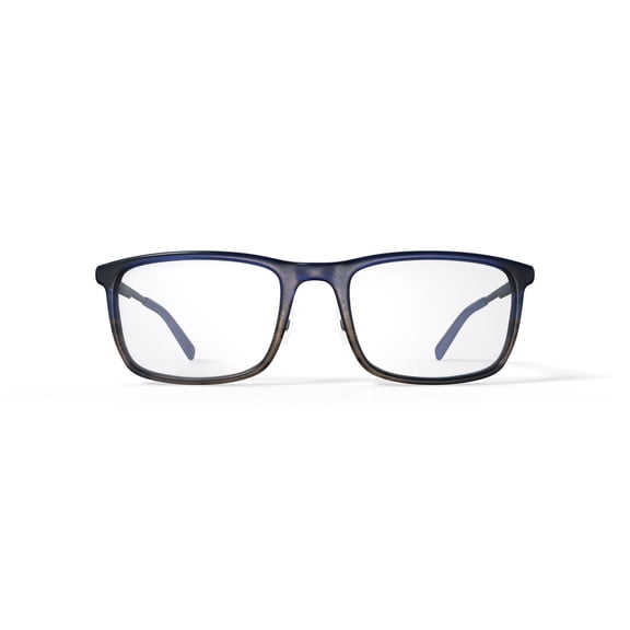 Walmart Men's Edward Rectangular Prescription Eyeglasses with Case, Navy