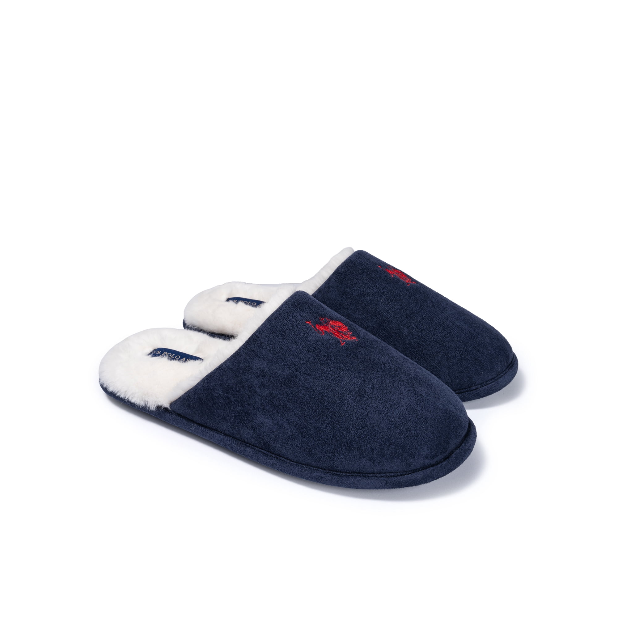 U.S Polo Assn. Mens Scuff Slippers