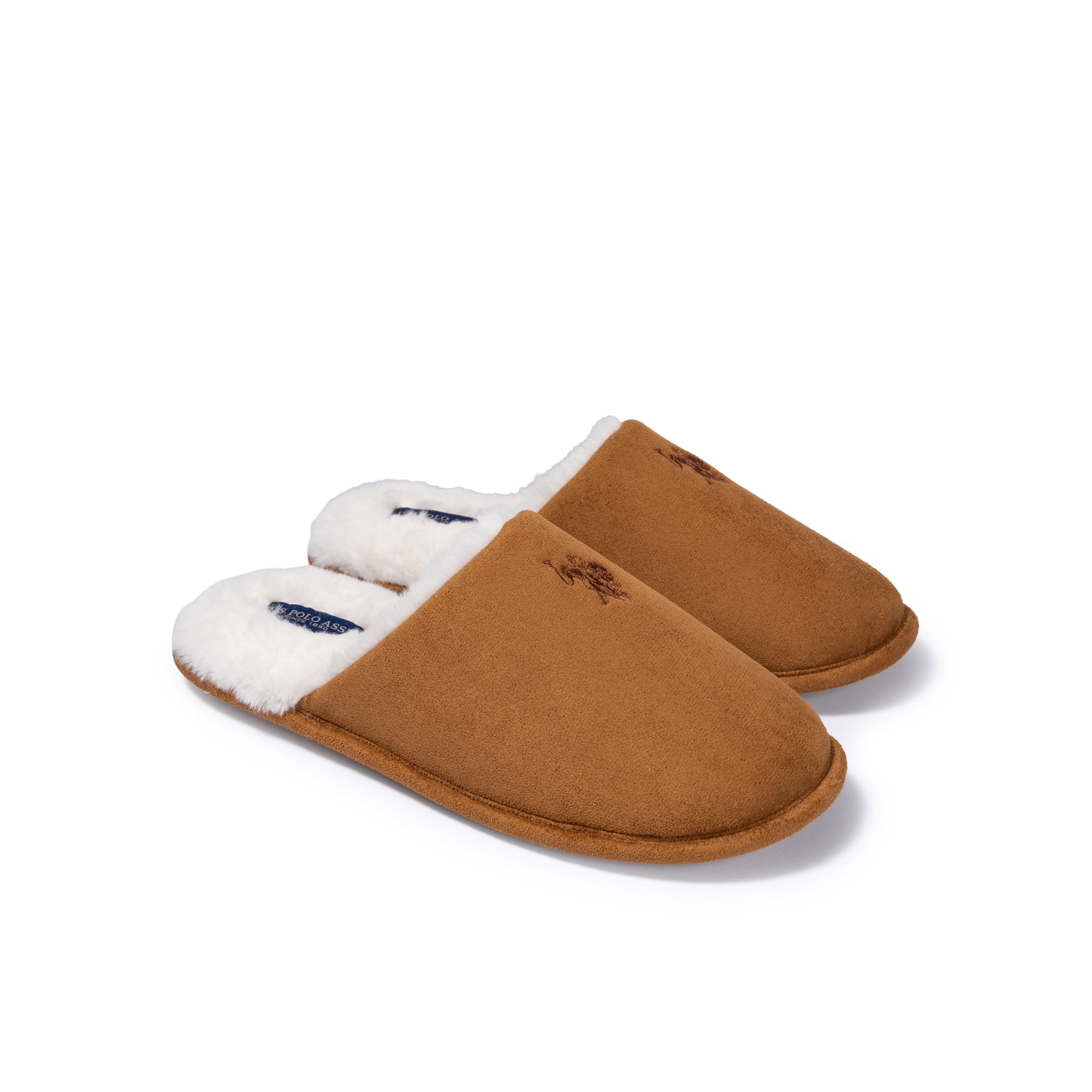 U.S Polo Assn. Mens Scuff Slippers