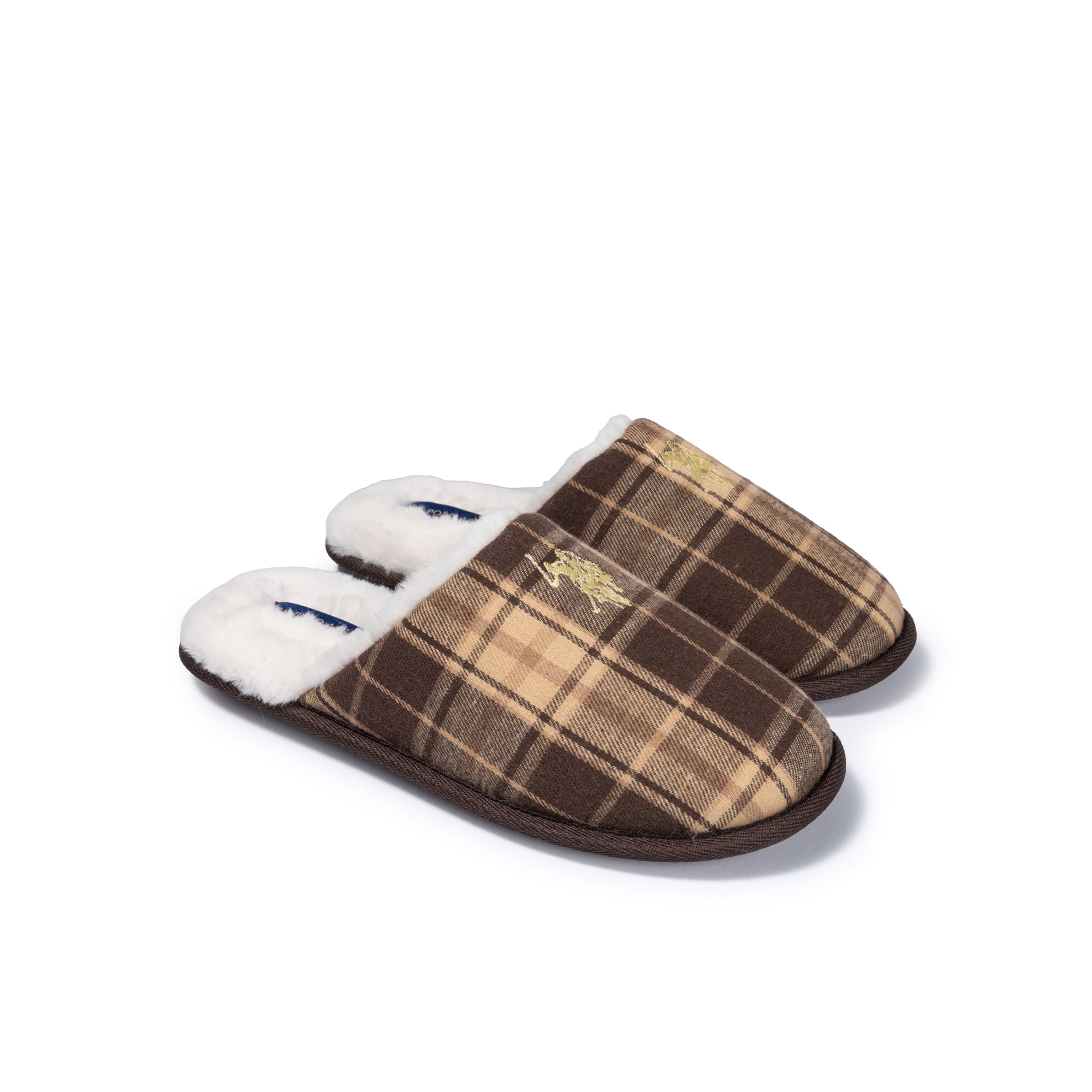 U.S Polo Assn. Mens Scuff Slippers
