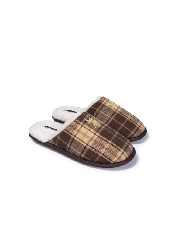U.S Polo Assn. Mens Scuff Slippers