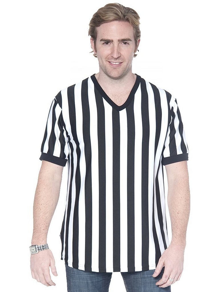 MENS REFEREE V NECK T-SHIRT UNIFORM JERSEY - In Your Face