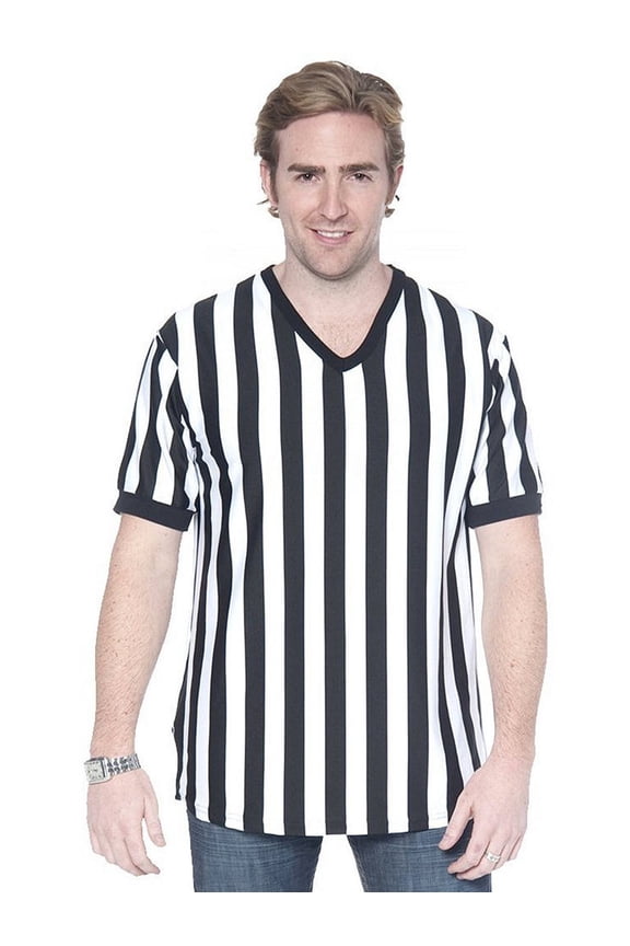 MENS REFEREE V NECK T-SHIRT UNIFORM JERSEY - In Your Face