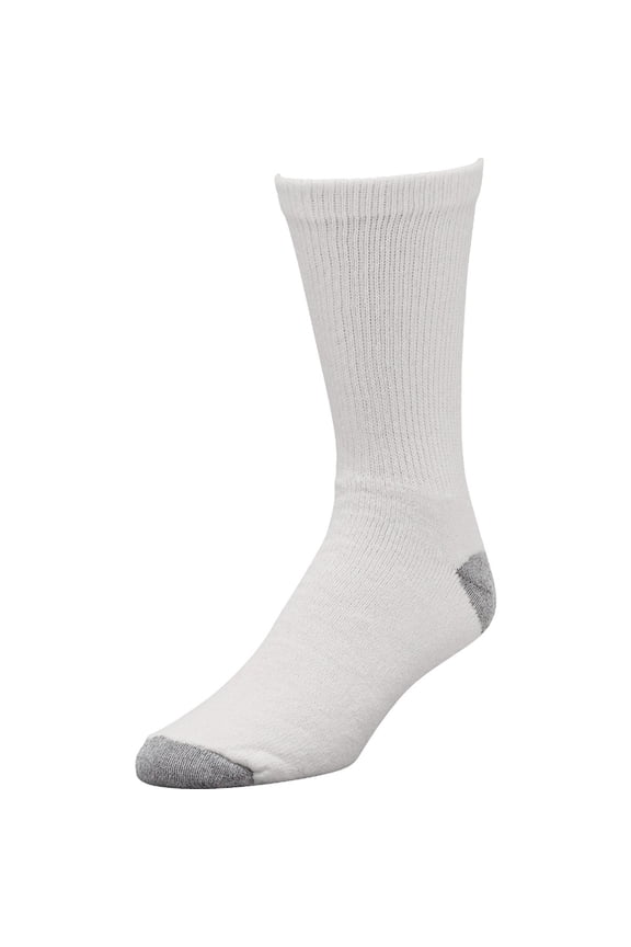 Railroad Sock Men's Crew Socks with Reciprocated Heel & Toe