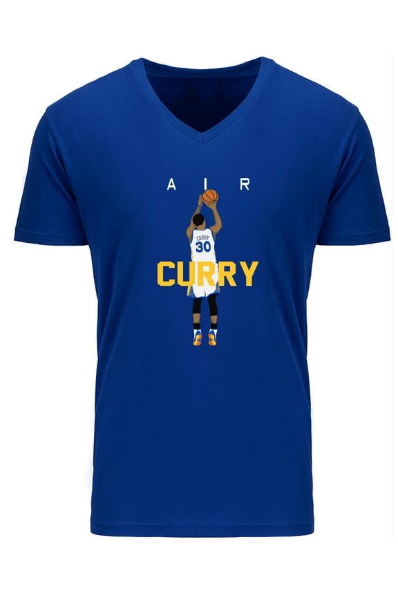 MENS V NECK Air Steph Curry 3 Pointer Shirt T-Shirt