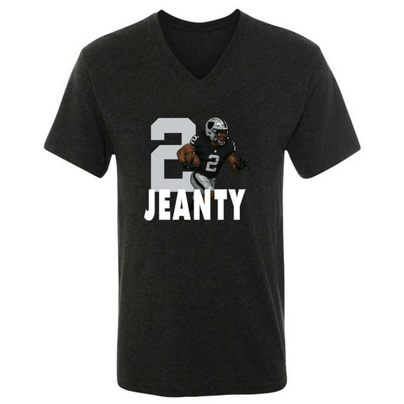 MENS V NECK Ashton Jeanty 2 Las Vegas Shirt T-Shirt