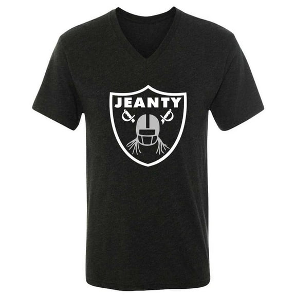 MENS V NECK Ashton Jeanty Las Vegas Logo Shirt T-Shirt