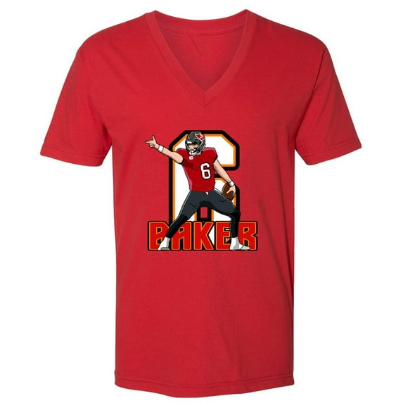 MENS V NECK Baker Mayfield TB Tampa Bay Shirt T-Shirt
