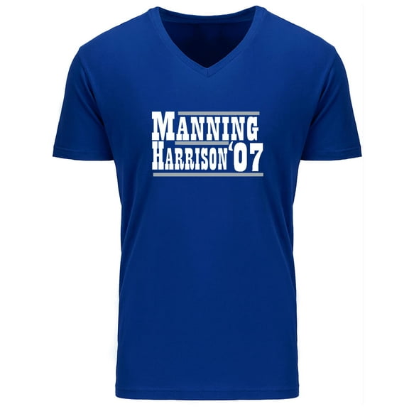MENS V NECK Colts Peyton Manning Marvin Harrison 07 T-Shirt
