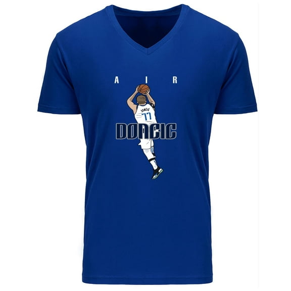 MENS V NECK Dallas Air Luka Doncic MVP Shirt T-Shirt