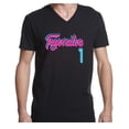 thumbnail image 1 of MENS V NECK Dolphins Tua Tagovailoa Vice City T-Shirt SMALL, 1 of 1