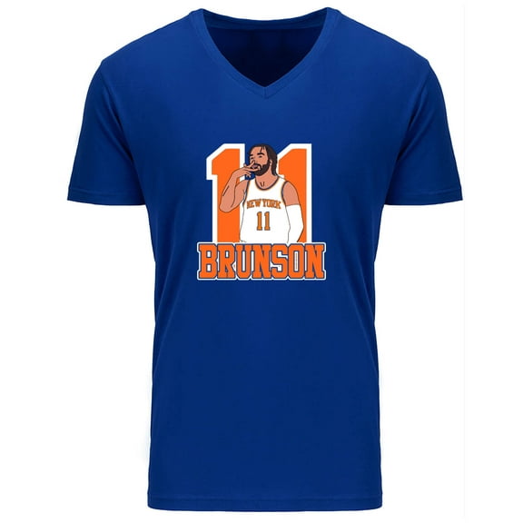MENS V NECK Jalen Brunson New York 11 Shirt T-Shirt