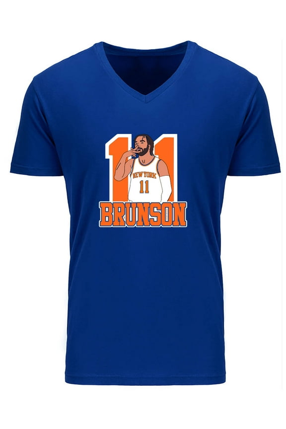MENS V NECK Jalen Brunson New York 11 Shirt T-Shirt