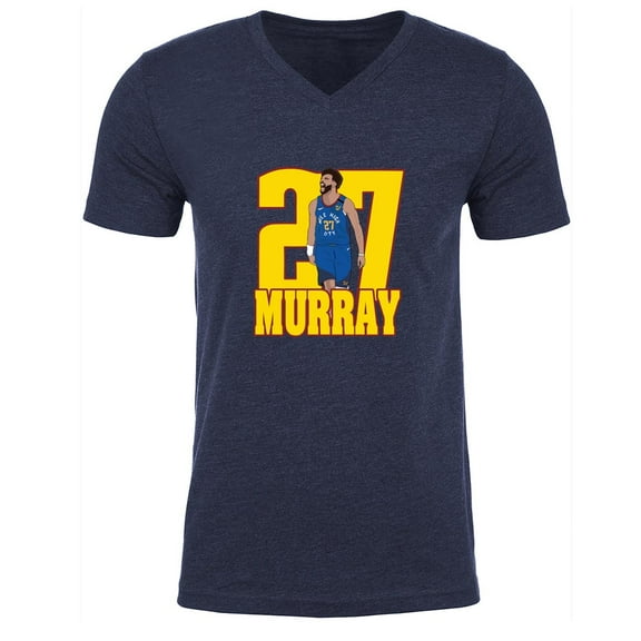 MENS V NECK Jamal Murray 27 Denver Shirt T-Shirt