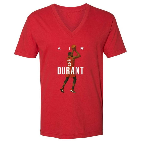 MENS V NECK Kevin Durant Air Houston Shirt T-Shirt