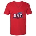 thumbnail image 1 of MENS V NECK Rockets Jabari Smith Old School Logo T-Shirt, 1 of 1
