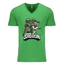 MENS V NECK Saquon Barkley Collage Philadelphia Shirt T-Shirt