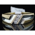 thumbnail image 1 of MENS YELLOW GOLD DIAMOND WEDDING ENGAGEMENT BAND RING, 1 of 7