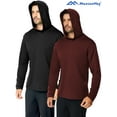 thumbnail image 1 of MANSENHUG 2 Pack Pullover Hoodies Long Sleeve Casual Lightweight Fashion Hooded Sweatshirt, 1 of 8