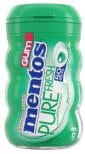 MENTOS GUM -BIG BOTTLE SPEARMINT (3.53 Oz.) Pack Of 4