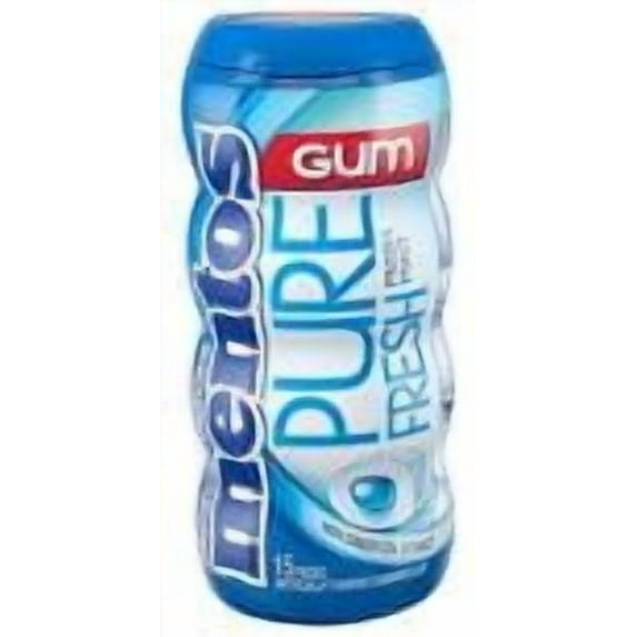 MENTOS GUM PURE FRESH FRESH MINT 15PC. (1.06 Oz.) Pack Of 10