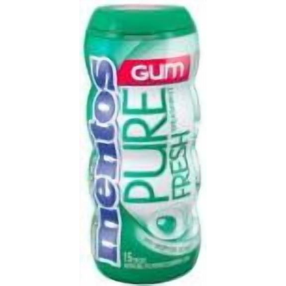 MENTOS GUM PURE FRESH SPEARMINT 15PC. (1.06 Oz.) Pack Of 10