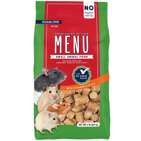 MENU Rat/Mouse/Hamster/Gerbil Food 2lb